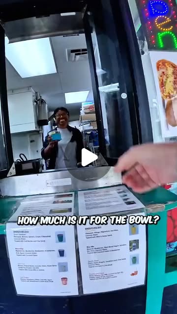 Video still from @hopeinhumanityofficial asking strangers to fund meals